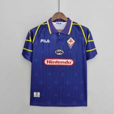 Fiorentina 97/98 Home Purple Soccer Jersey